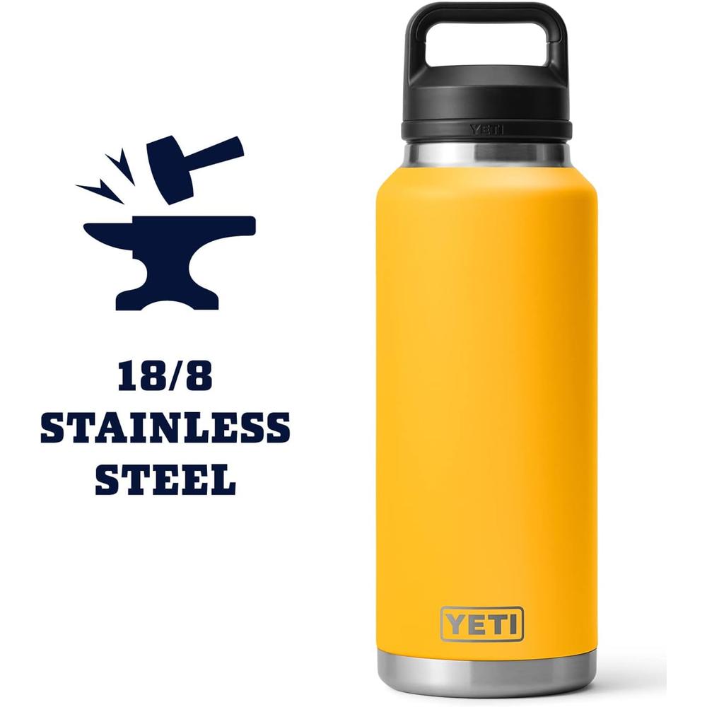YETI BOTELLA RAMBLER CON TAPA DE CHUPÓN DE 46 OZ | AMARILLO - 5