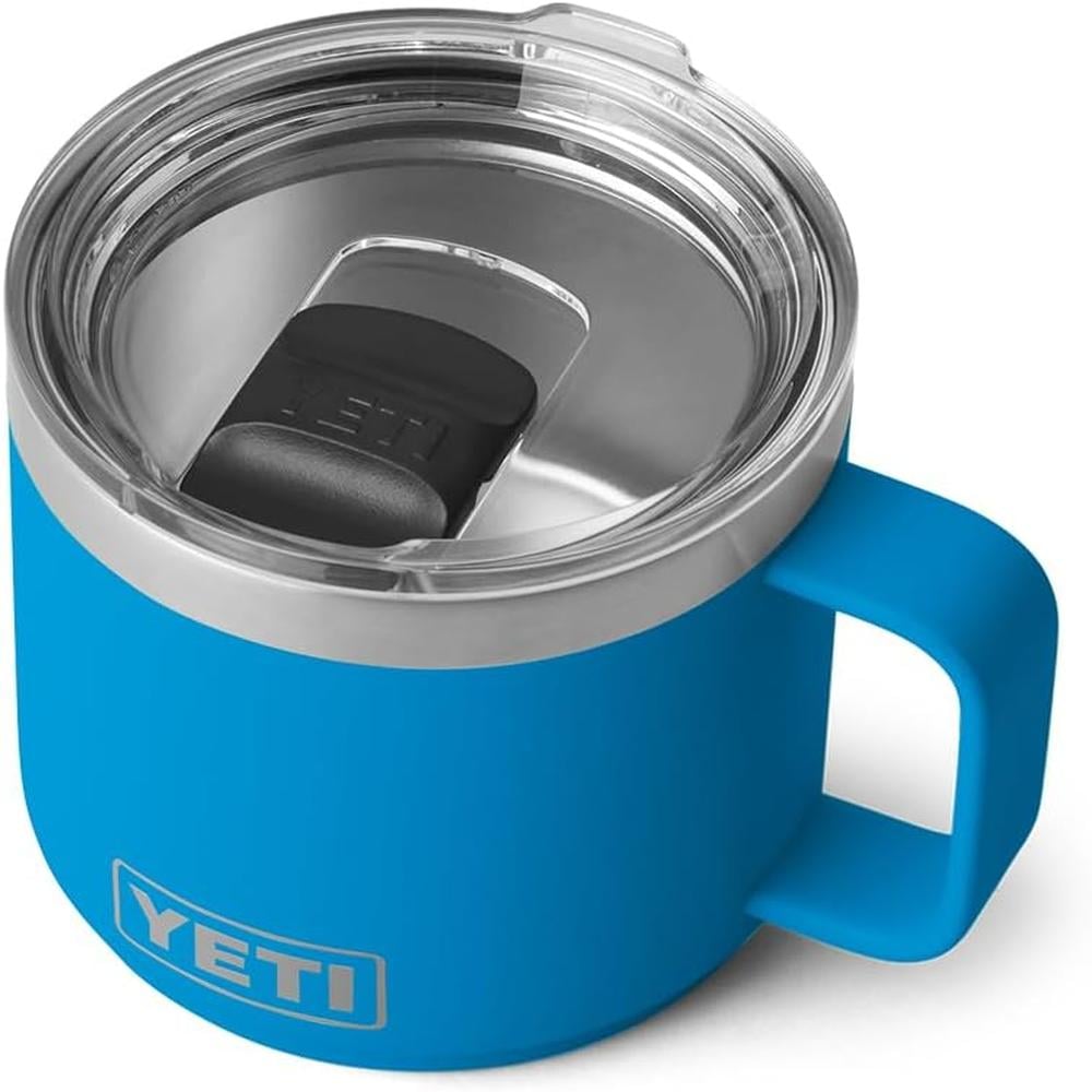 YETI RAMBLER TAZA APILABLE CON TAPA MAGSLIDER DE 14 OZ | AZUL - 1
