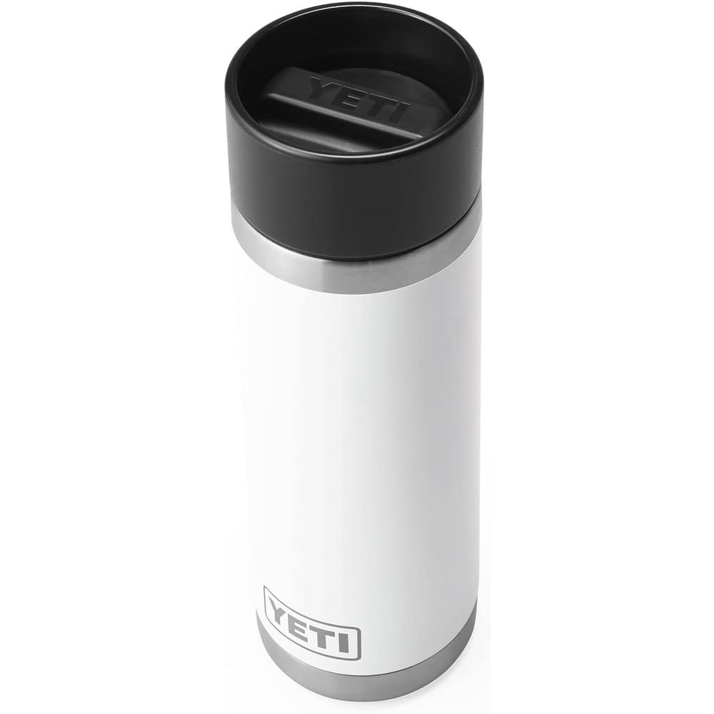 YETI BOTELLA RAMBLER TÉRMICA CON TAPA HOT SHOT DE 18 OZ | BLANCO - 1