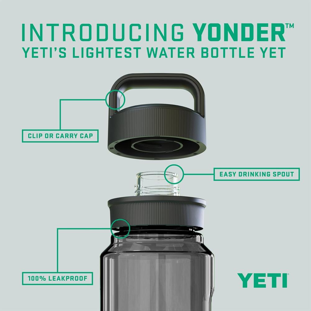 YETI BOTELLA YONDER CON TAPA CHUNG DE 25 OZ | GRIS - 2
