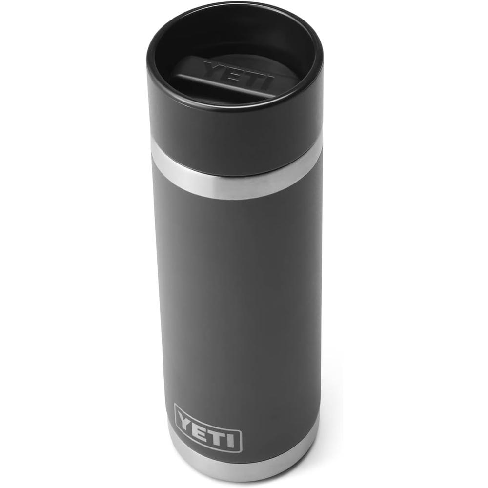 YETI BOTELLA RAMBLER TÉRMICA CON TAPA HOT SHOT DE 18 OZ | GRIS - 1