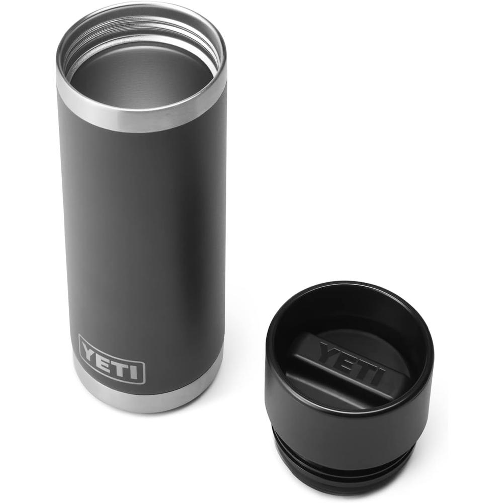 YETI BOTELLA RAMBLER TÉRMICA CON TAPA HOT SHOT DE 18 OZ | GRIS - 3