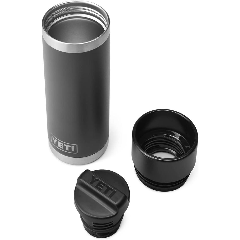 YETI BOTELLA RAMBLER TÉRMICA CON TAPA HOT SHOT DE 18 OZ | GRIS - 5