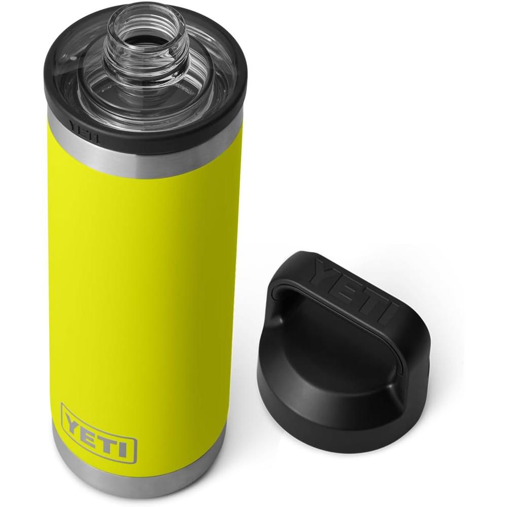 YETI BOTELLA RAMBLER CON TAPA DE CHUPÓN DE 18 OZ | AMARILLO NEÓN - 1