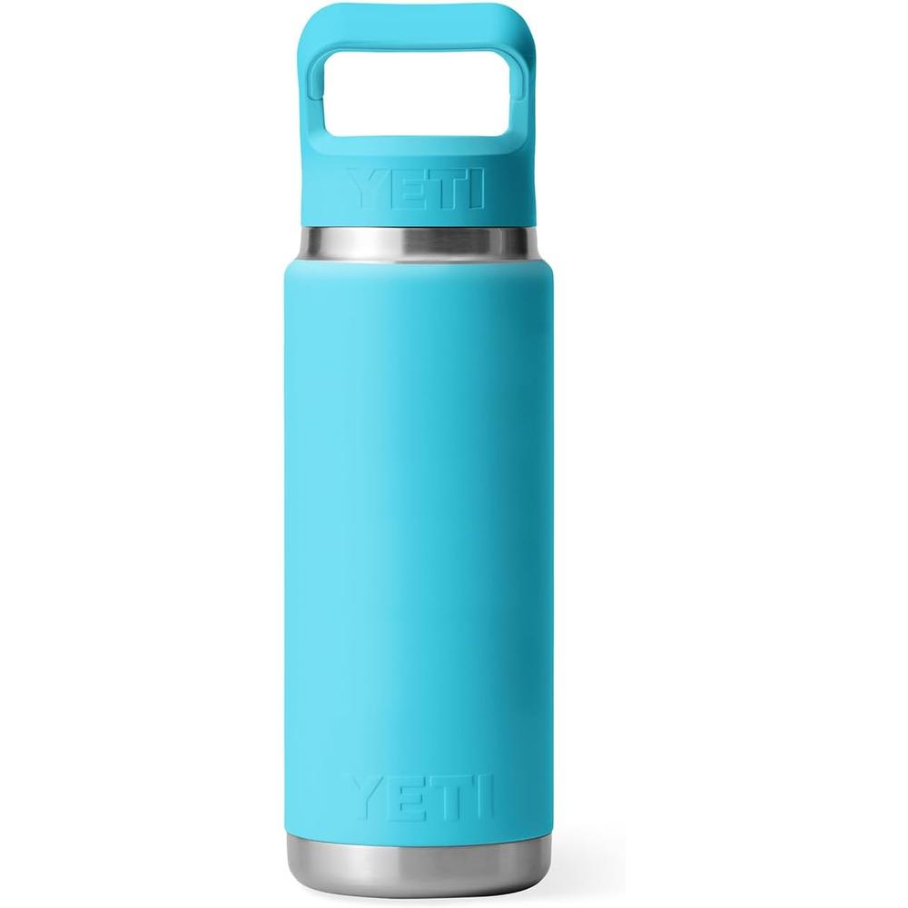 YETI BOTELLA RAMBLER CON TAPA DE CAÑITA DE 26 OZ | CELESTE NEÓN - 5