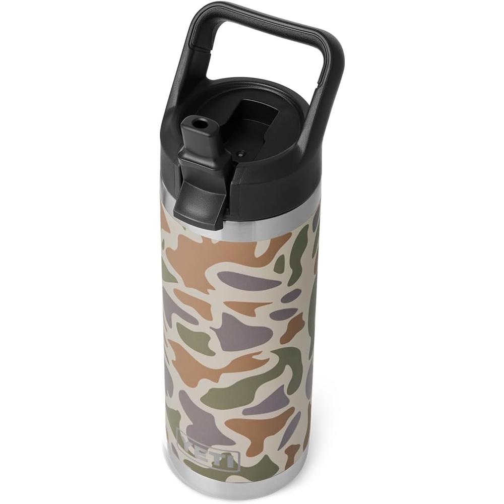 YETI BOTELLA RAMBLER CON TAPA DE CAÑITA DE 18 OZ | CAMUFLAJE - 1