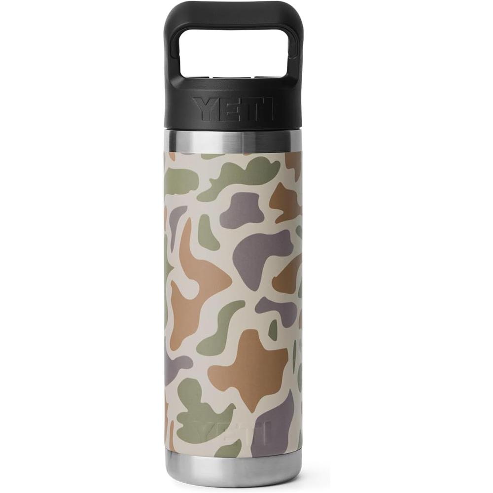 YETI BOTELLA RAMBLER CON TAPA DE CAÑITA DE 18 OZ | CAMUFLAJE - 5