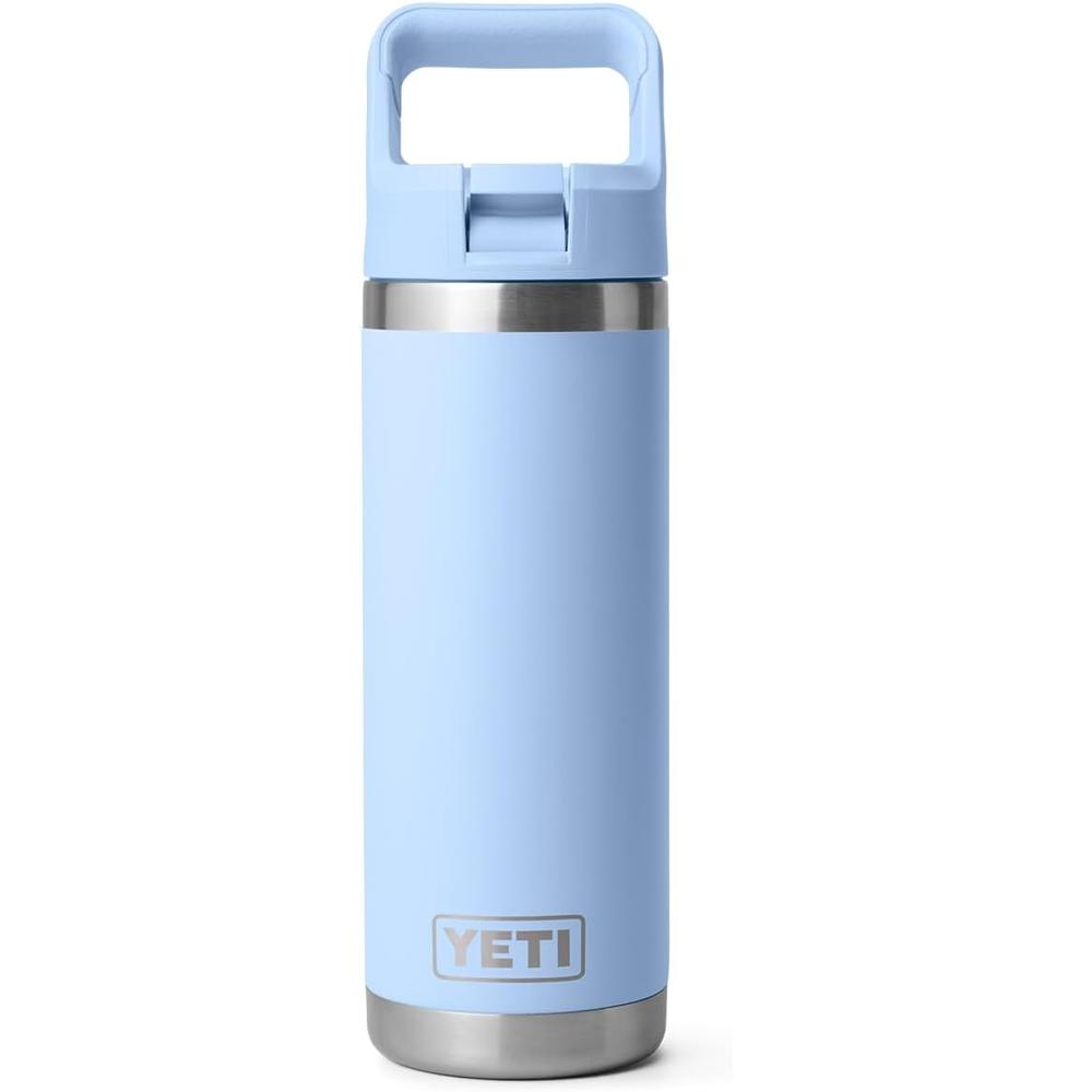 YETI BOTELLA RAMBLER CON TAPA DE CAÑITA DE 18 OZ | CELESTE - 3