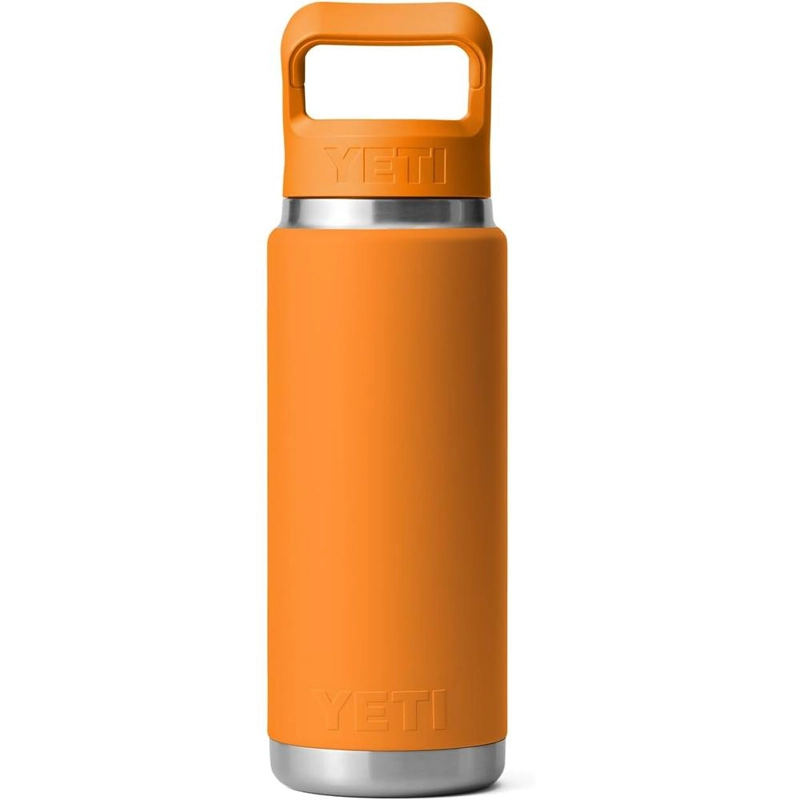 YETI BOTELLA RAMBLER CON TAPA DE CAÑITA DE 26 OZ | NARANJA - 5