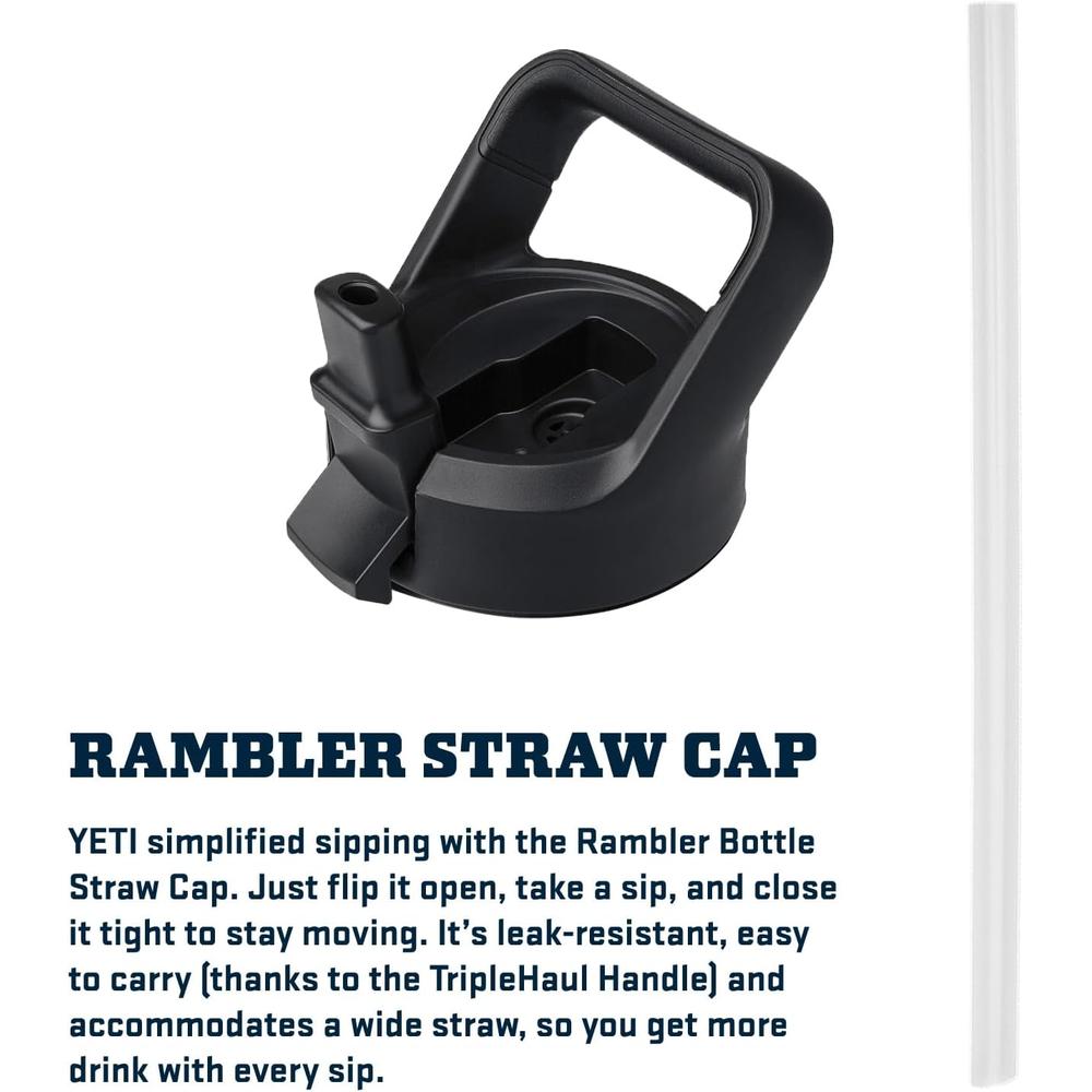 YETI BOTELLA RAMBLER CON TAPA DE CAÑITA DE 26 OZ | NARANJA - 6