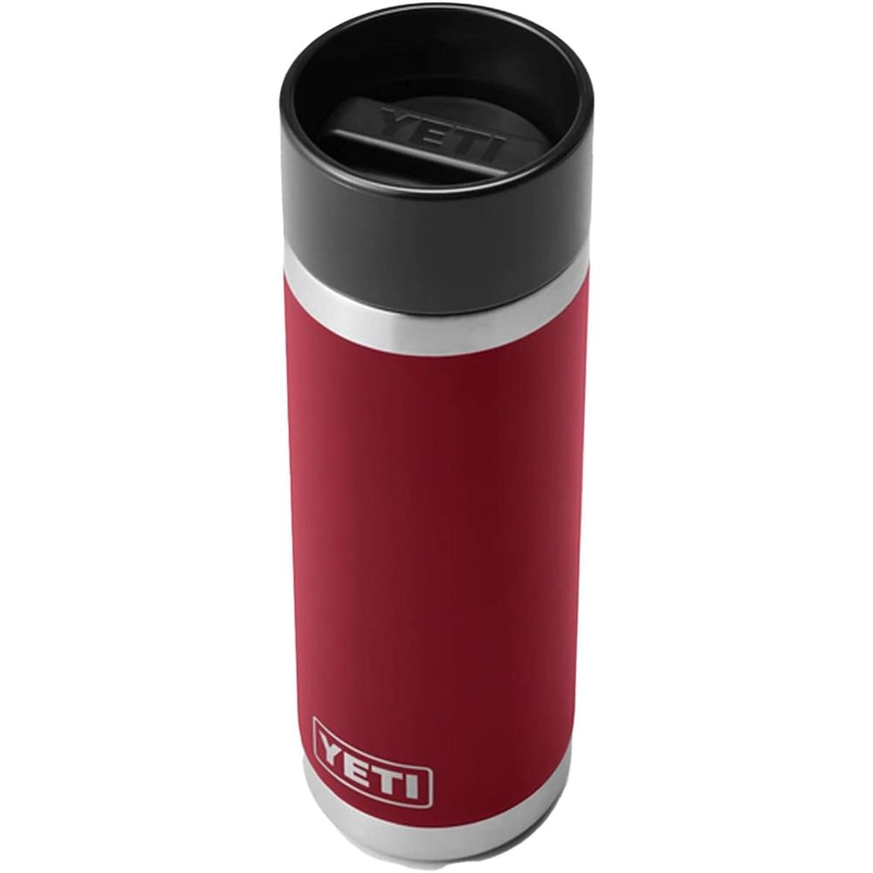 YETI BOTELLA RAMBLER TÉRMICA CON TAPA HOT SHOT DE 18 OZ | ROJO OSCURO - 1