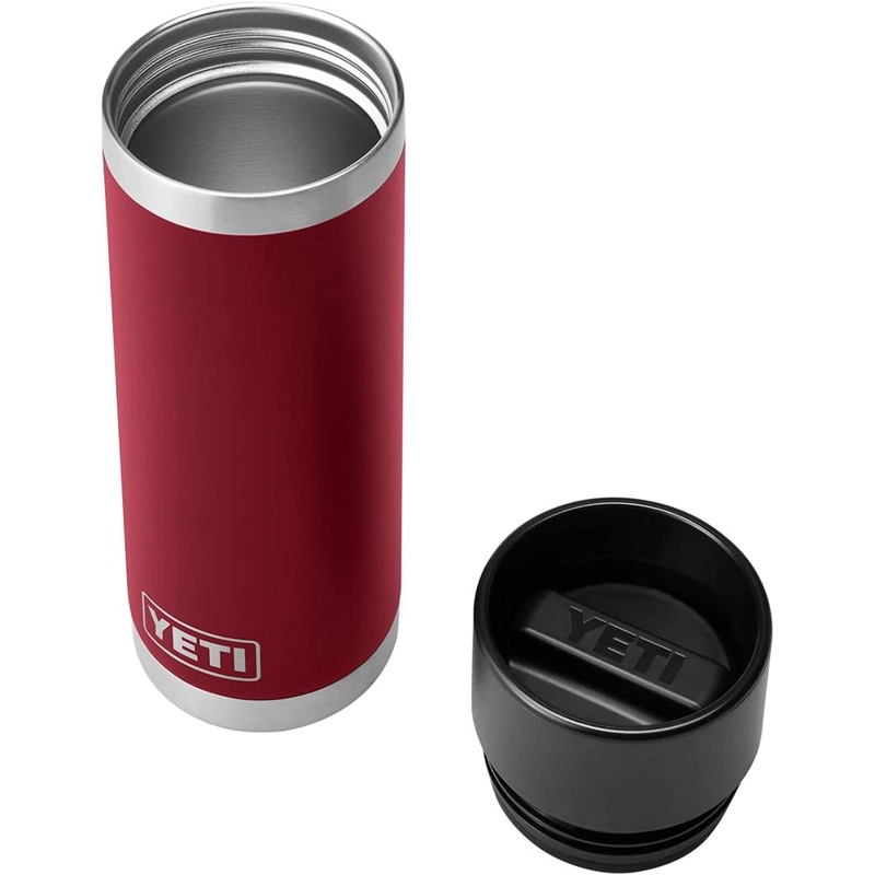 YETI BOTELLA RAMBLER TÉRMICA CON TAPA HOT SHOT DE 18 OZ | ROJO OSCURO - 3