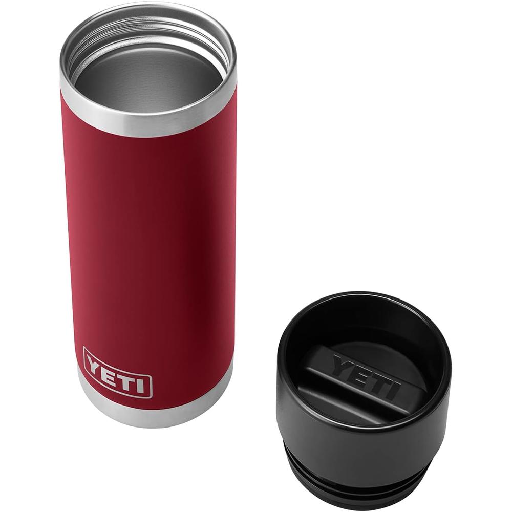 YETI BOTELLA RAMBLER TÉRMICA CON TAPA HOT SHOT DE 18 OZ | ROJO OSCURO - 3