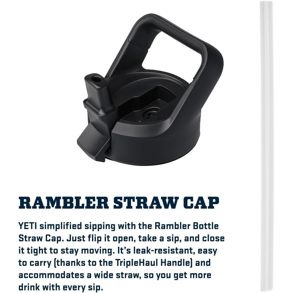 YETI BOTELLA RAMBLER CON TAPA DE CAÑITA DE 18 OZ | AMARILLO LIMÓN - 6