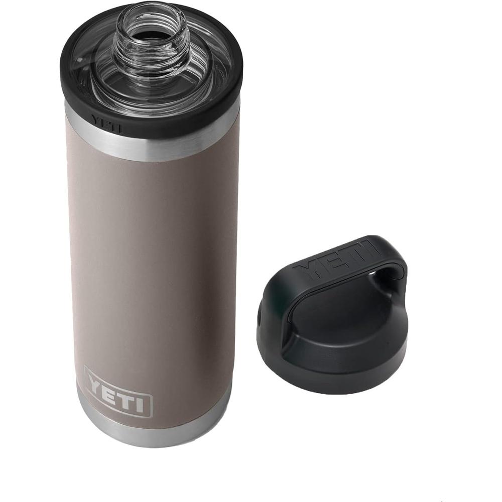 YETI BOTELLA RAMBLER CON TAPA CHUNG DE 18 OZ | GRIS CLARO - 1