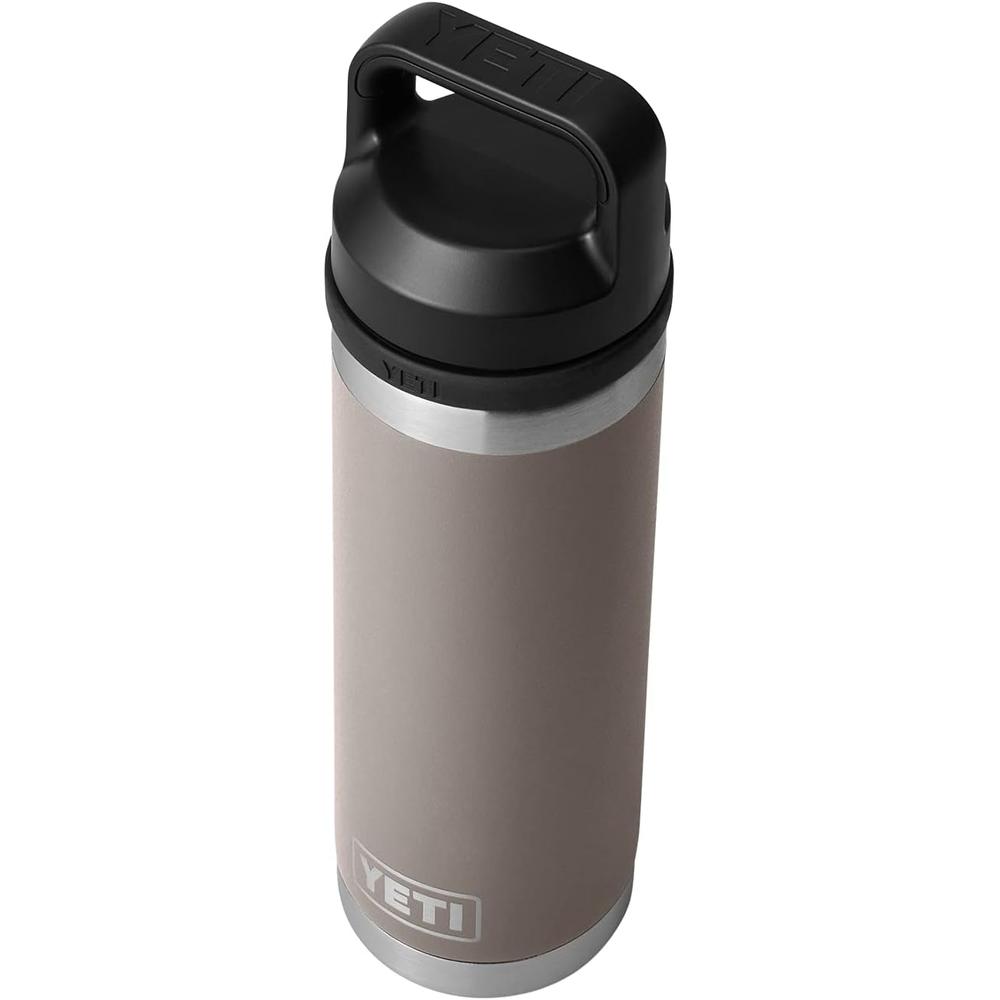 YETI BOTELLA RAMBLER CON TAPA CHUNG DE 18 OZ | GRIS CLARO - 3