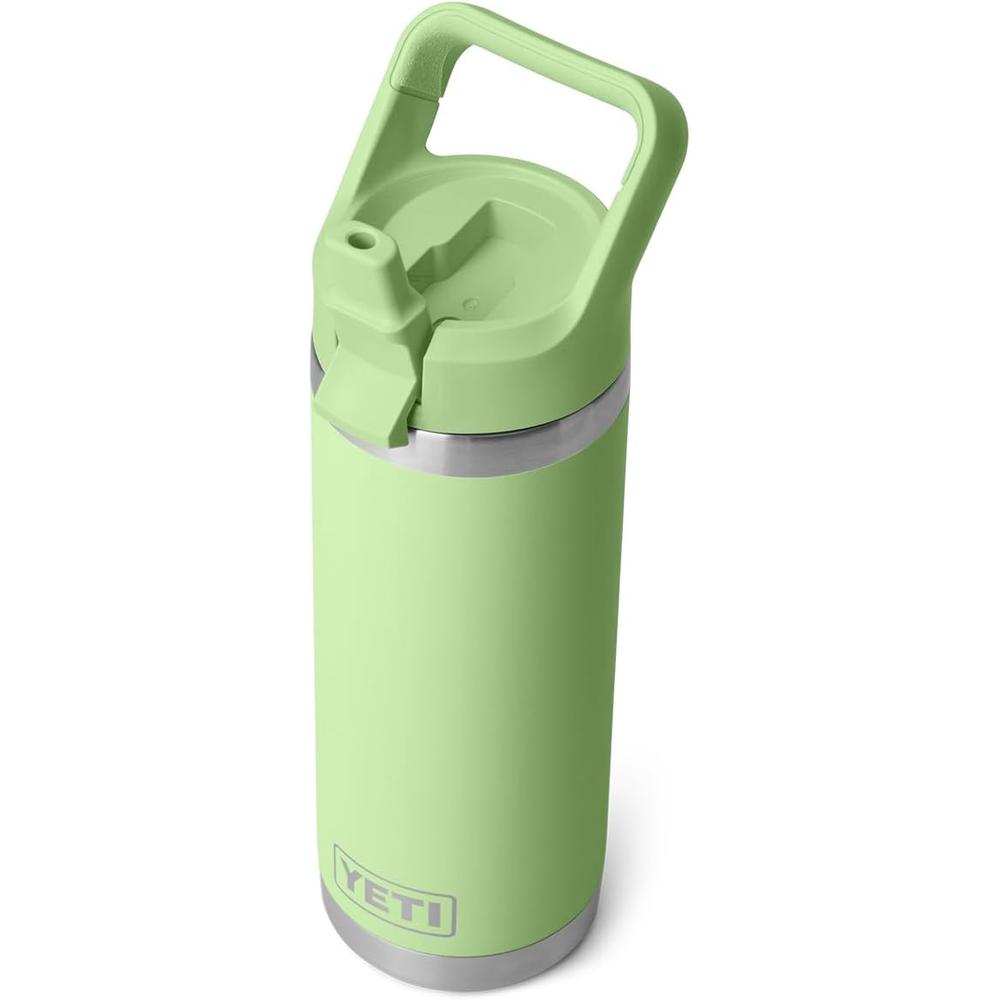 YETI BOTELLA RAMBLER CON TAPA DE CAÑITA DE 18 OZ | VERDE LIMÓN - 1