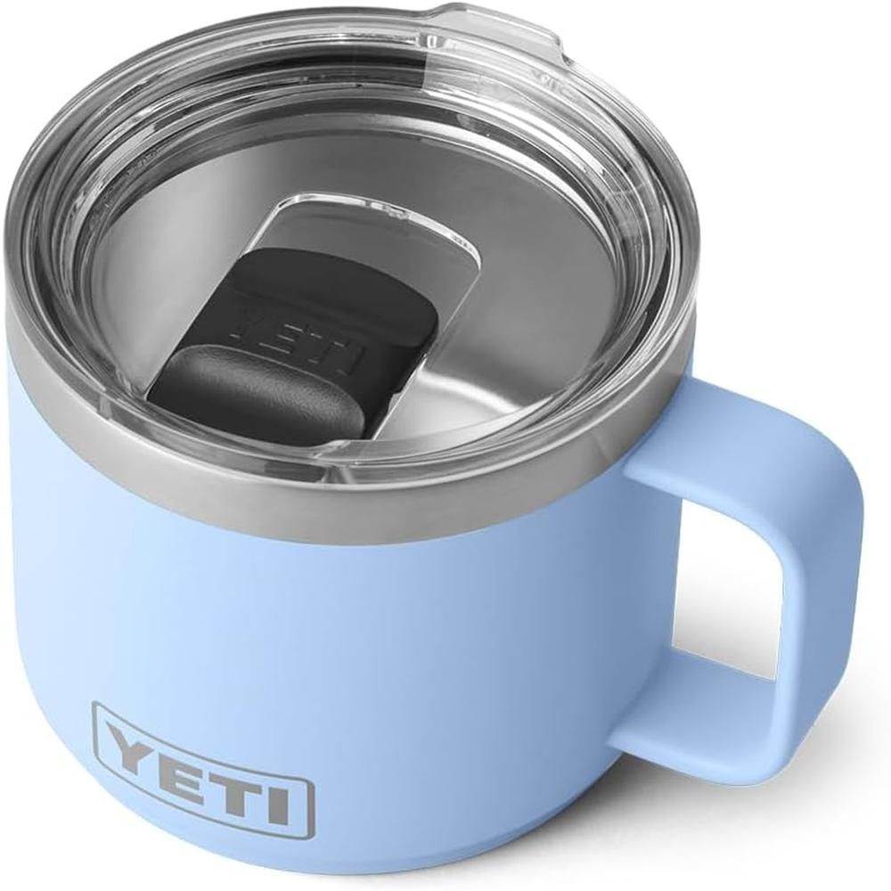 YETI RAMBLER TAZA APILABLE CON TAPA MAGSLIDER DE 14 OZ | CELESTE - 1