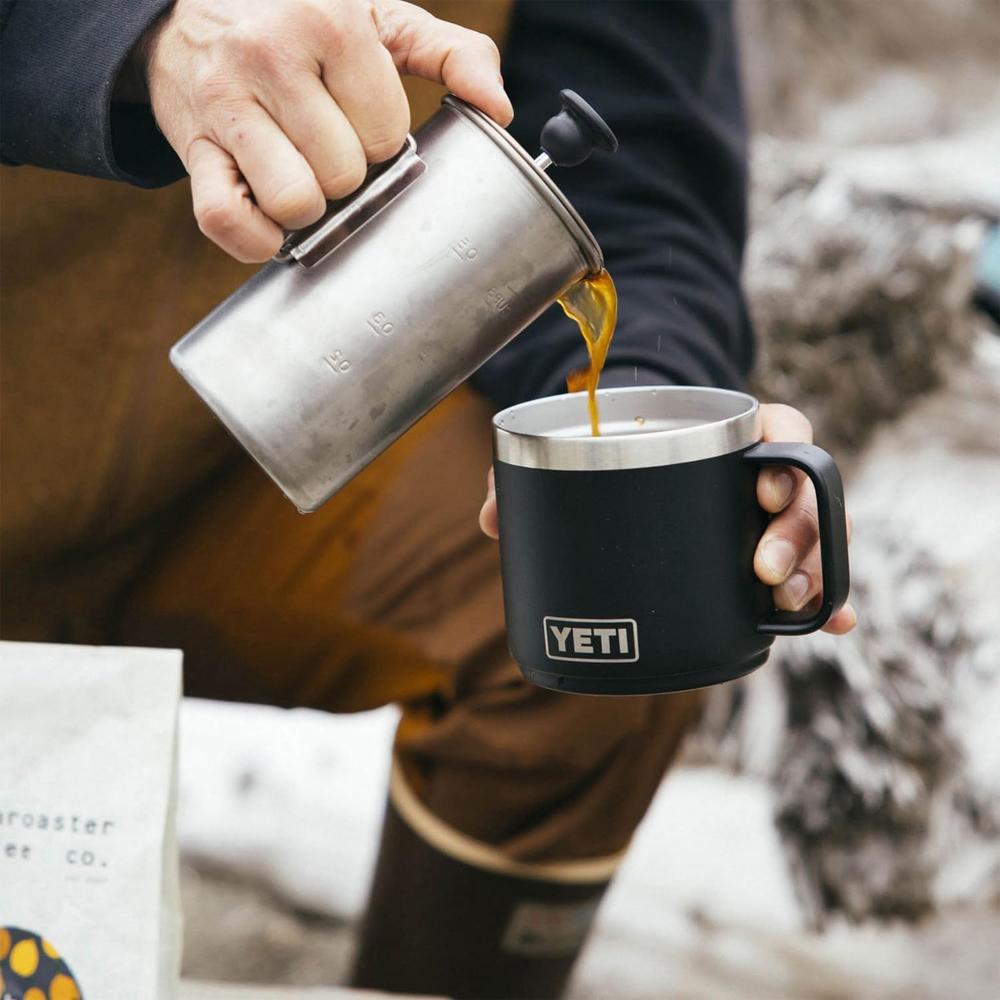 YETI RAMBLER TAZA APILABLE CON TAPA MAGSLIDER DE 14 OZ | CELESTE - 6