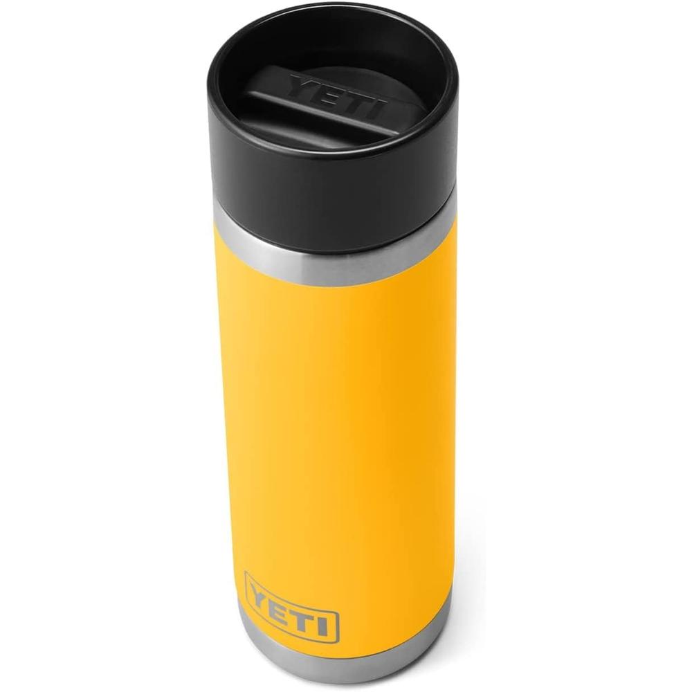 YETI BOTELLA RAMBLER TÉRMICA CON TAPA HOT SHOT DE 18 OZ | AMARILLO - 1