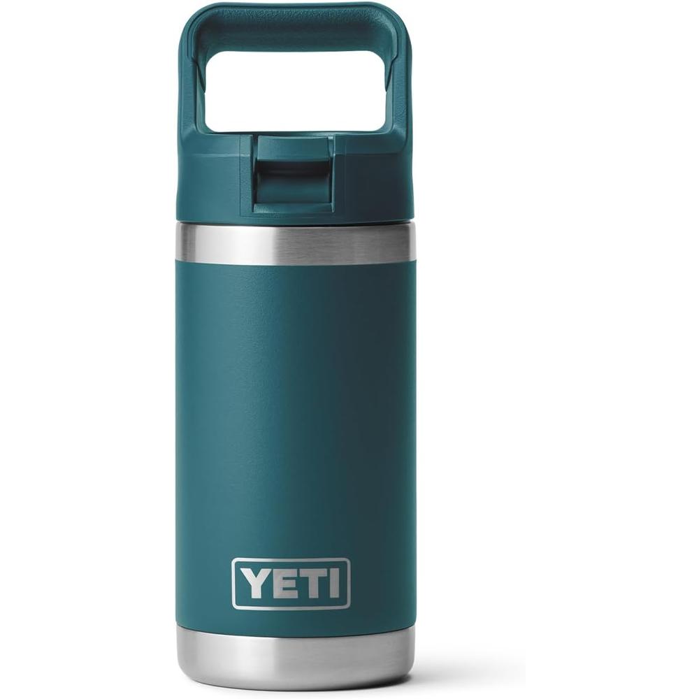 YETI BOTELLA RAMBLER JR. PARA NIÑOS CON CAÑITA DE 12 OZ | VERDE JADE - 3