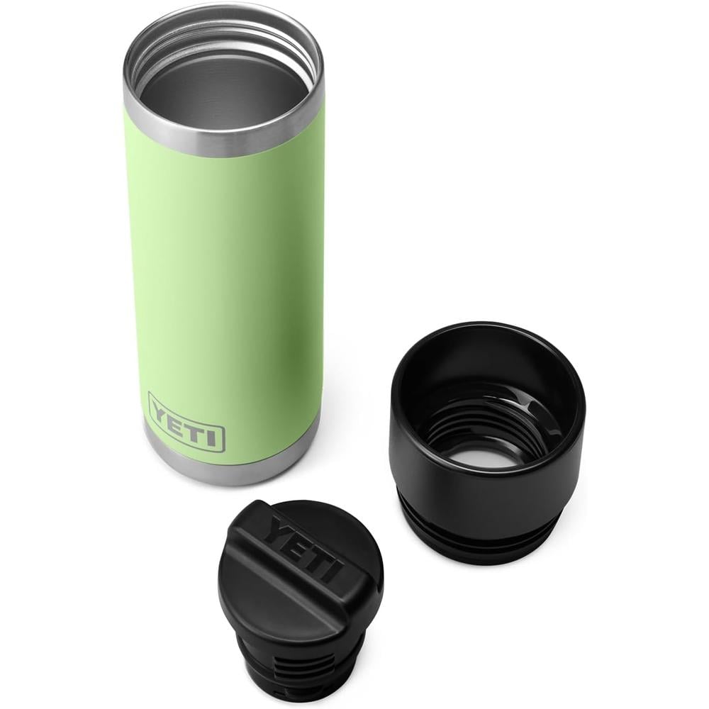 YETI BOTELLA RAMBLER TÉRMICA CON TAPA HOT SHOT DE 18 OZ | VERDE LIMA - 5