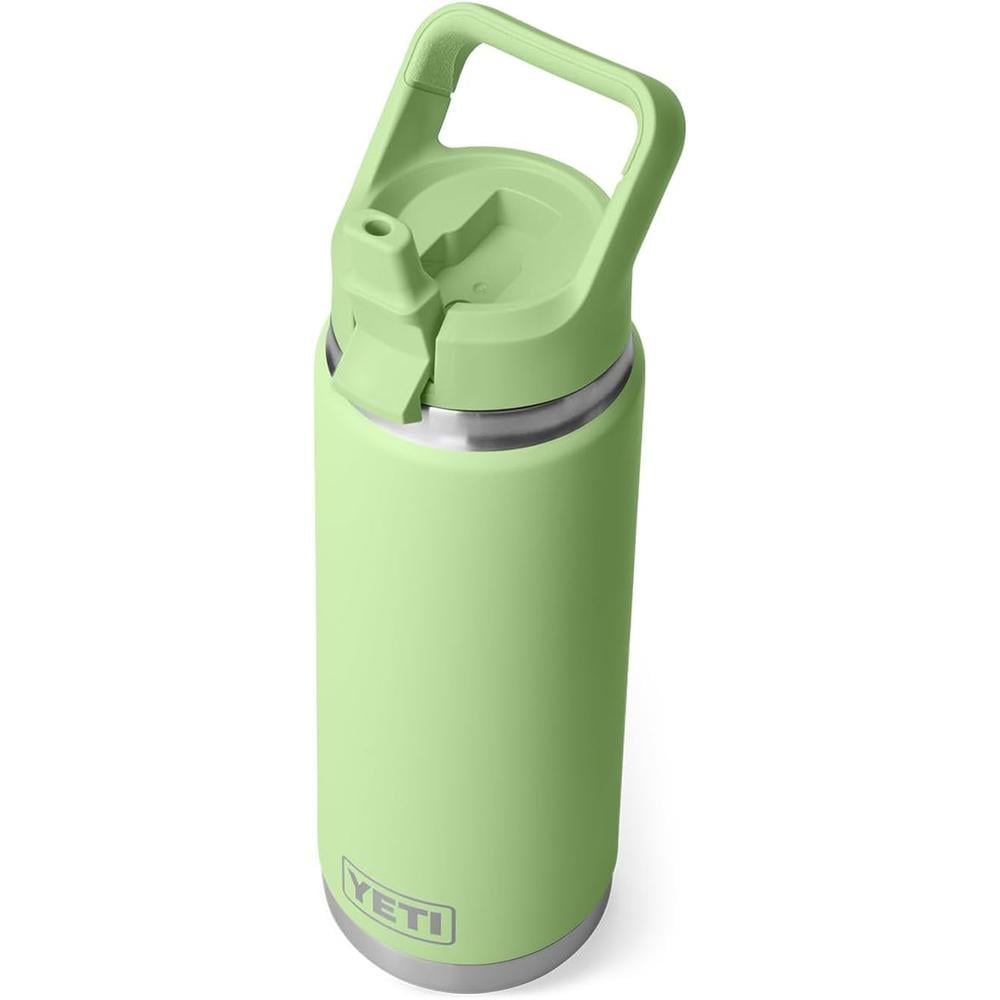 YETI BOTELLA RAMBLER CON TAPA DE CAÑITA DE 26 OZ | VERDE LIMÓN - 1