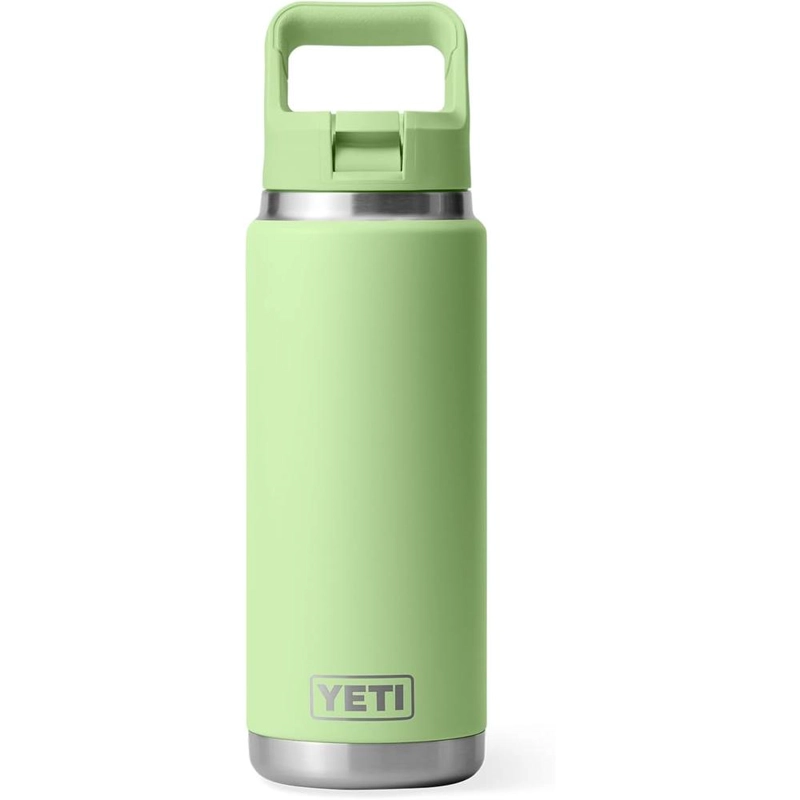 YETI BOTELLA RAMBLER CON TAPA DE CAÑITA DE 26 OZ | VERDE LIMÓN - 3