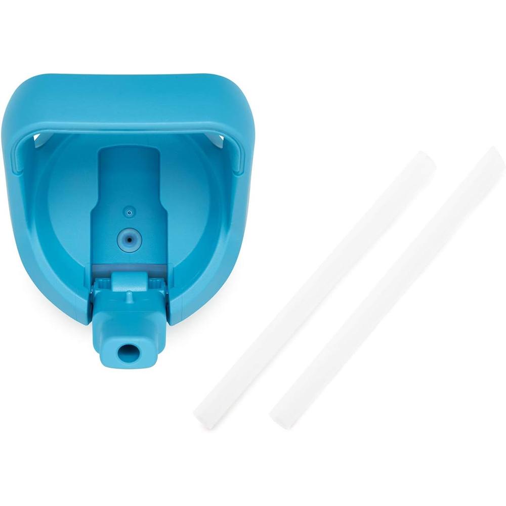 YETI BOTELLA RAMBLER JR. PARA NIÑOS CON CAÑITA DE 12 OZ | CELESTE NEÓN - 4