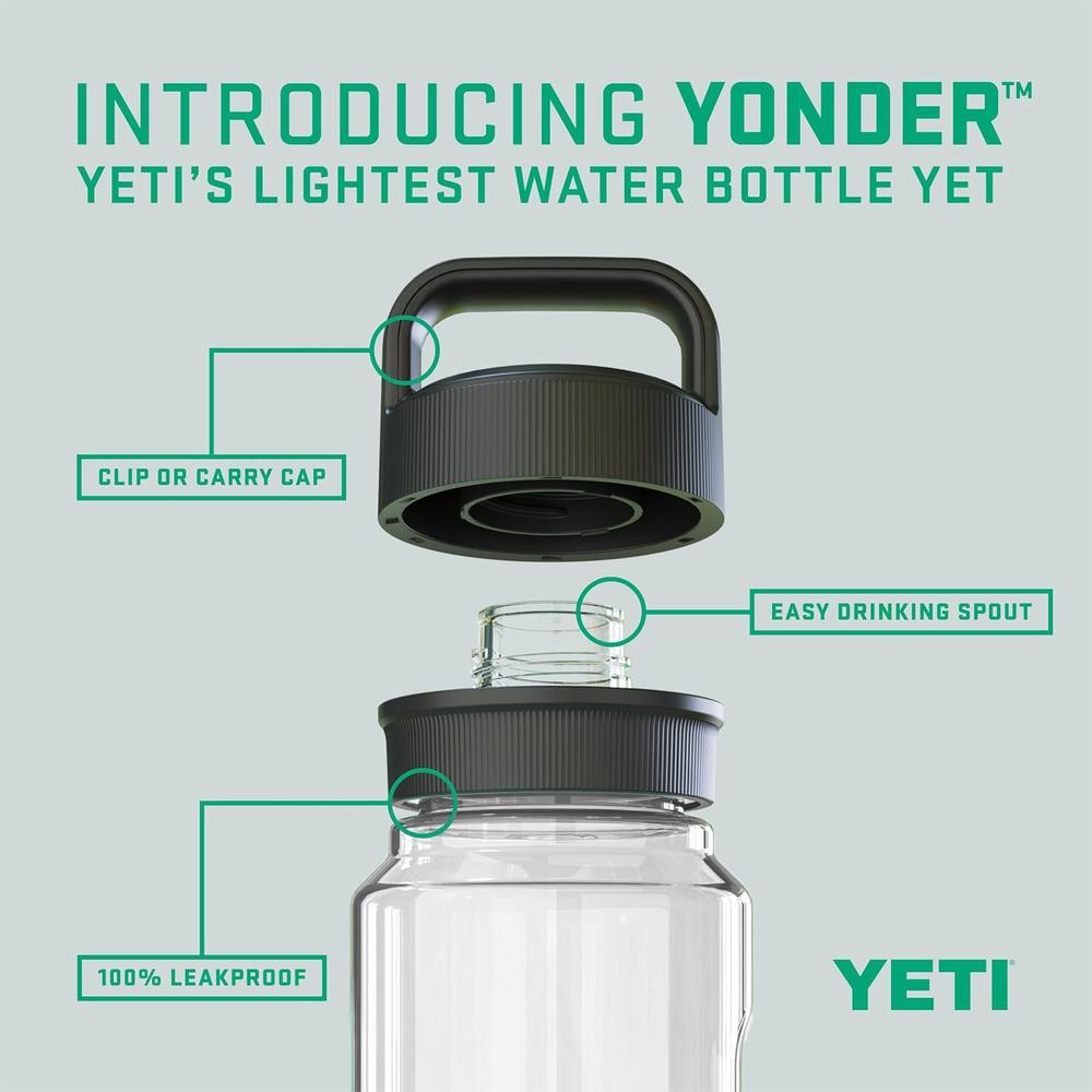 YETI BOTELLA YONDER CON TAPA CHUNG DE 20 OZ | TRANSPARENTE - 2