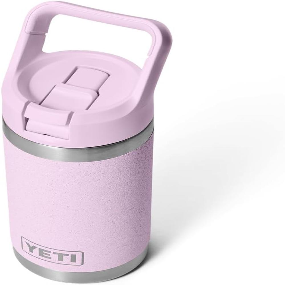 YETI BOTELLA RAMBLER JR. PARA NIÑOS CON CAÑITA DE 12 OZ | ROSA BEBÉ - 5