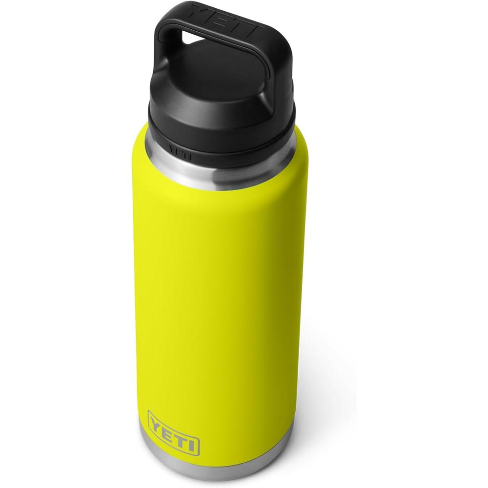 YETI BOTELLA RAMBLER CON TAPA PARA SORBOS DE 36 OZ | AMARILLO NEON - 5