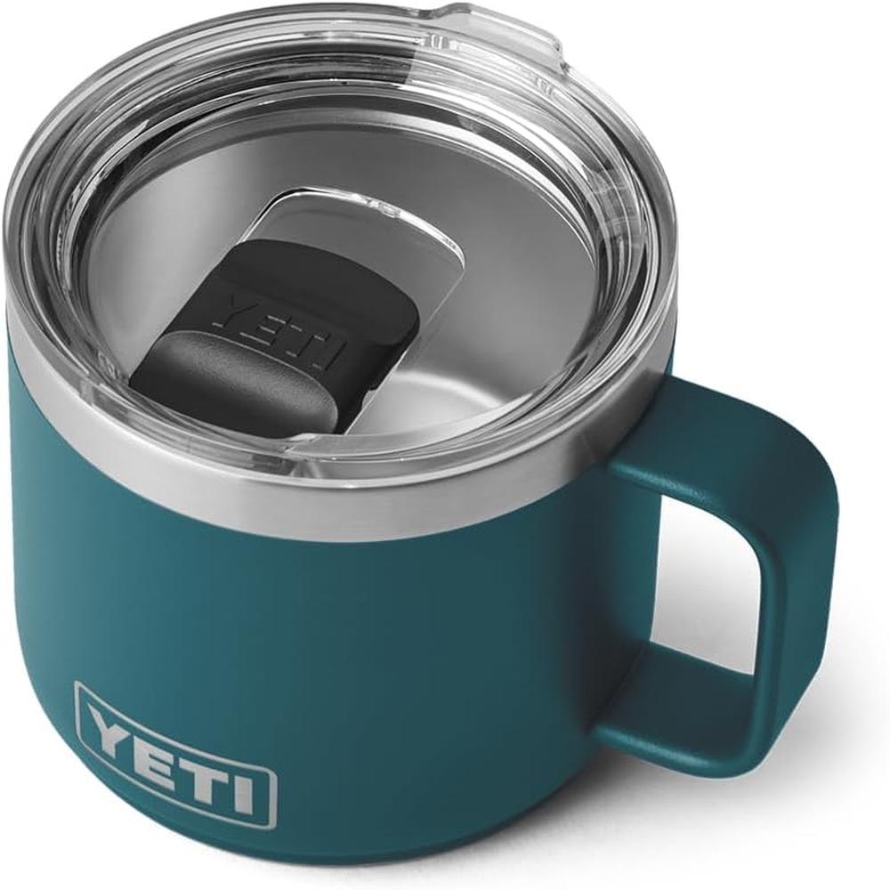 YETI RAMBLER TAZA APILABLE CON TAPA MAGSLIDER DE 14 OZ | VERDE JADE - 1