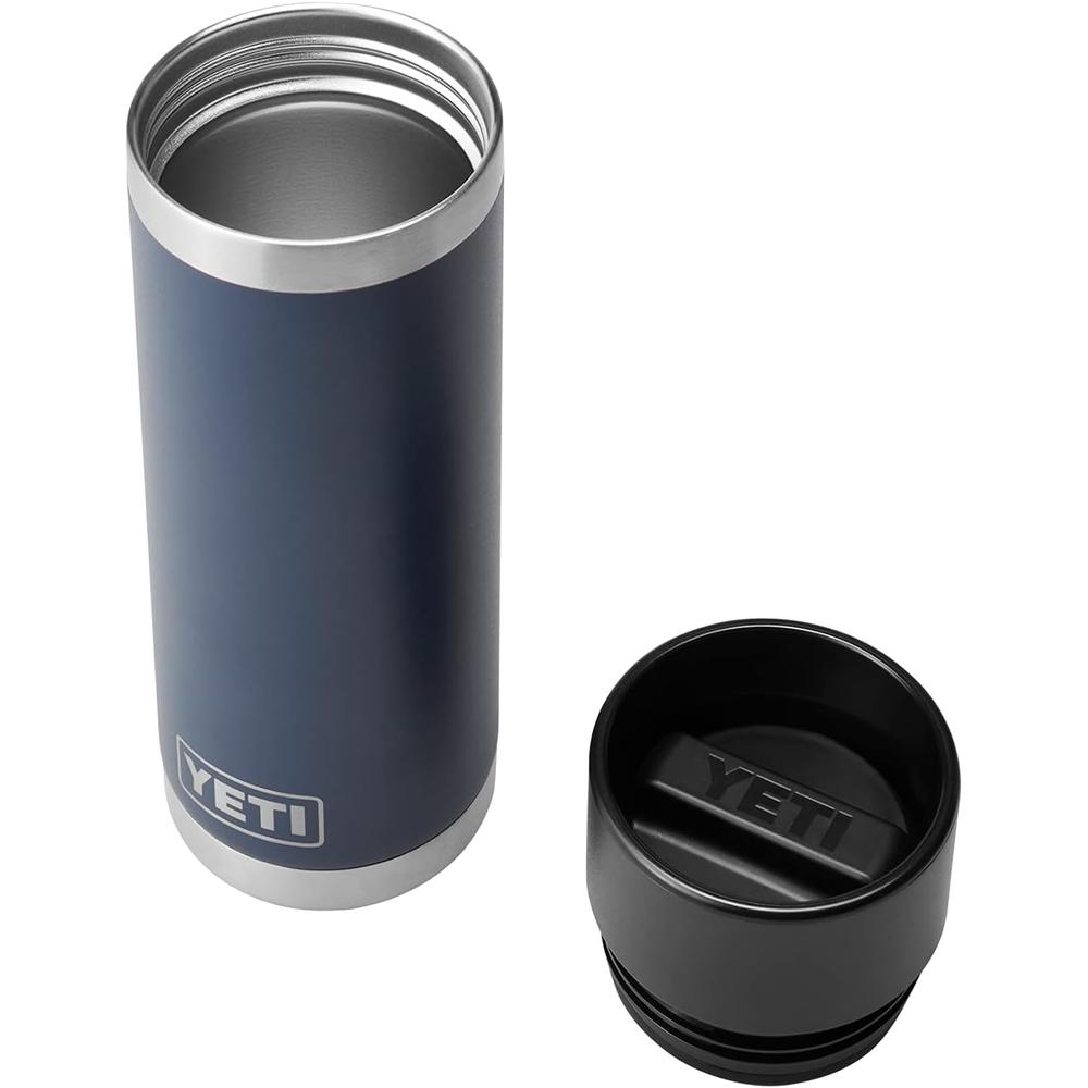 YETI BOTELLA RAMBLER TÉRMICA CON TAPA HOT SHOT DE 18 OZ | AZUL MARINO - 3