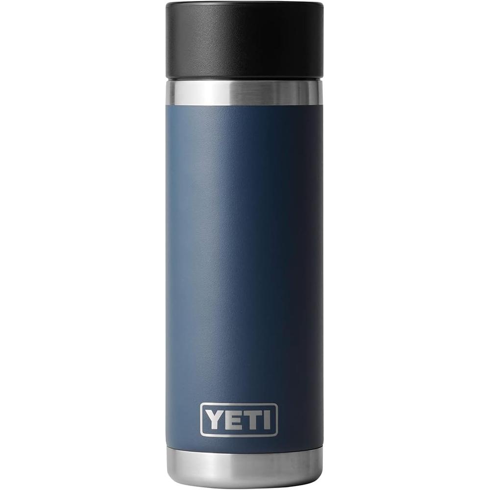 YETI BOTELLA RAMBLER TÉRMICA CON TAPA HOT SHOT DE 18 OZ | AZUL MARINO - 6