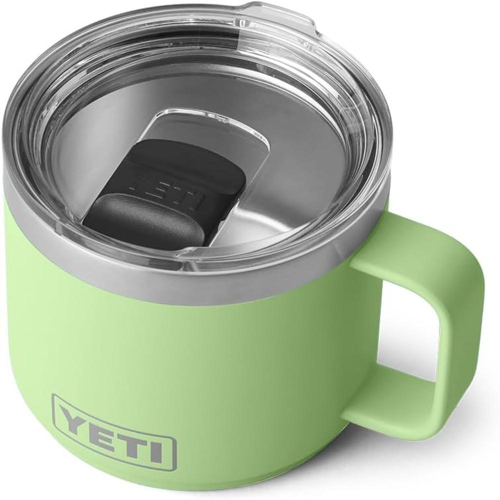 YETI RAMBLER TAZA APILABLE CON TAPA MAGSLIDER DE 14 OZ | VERDE LIMÓN - 1