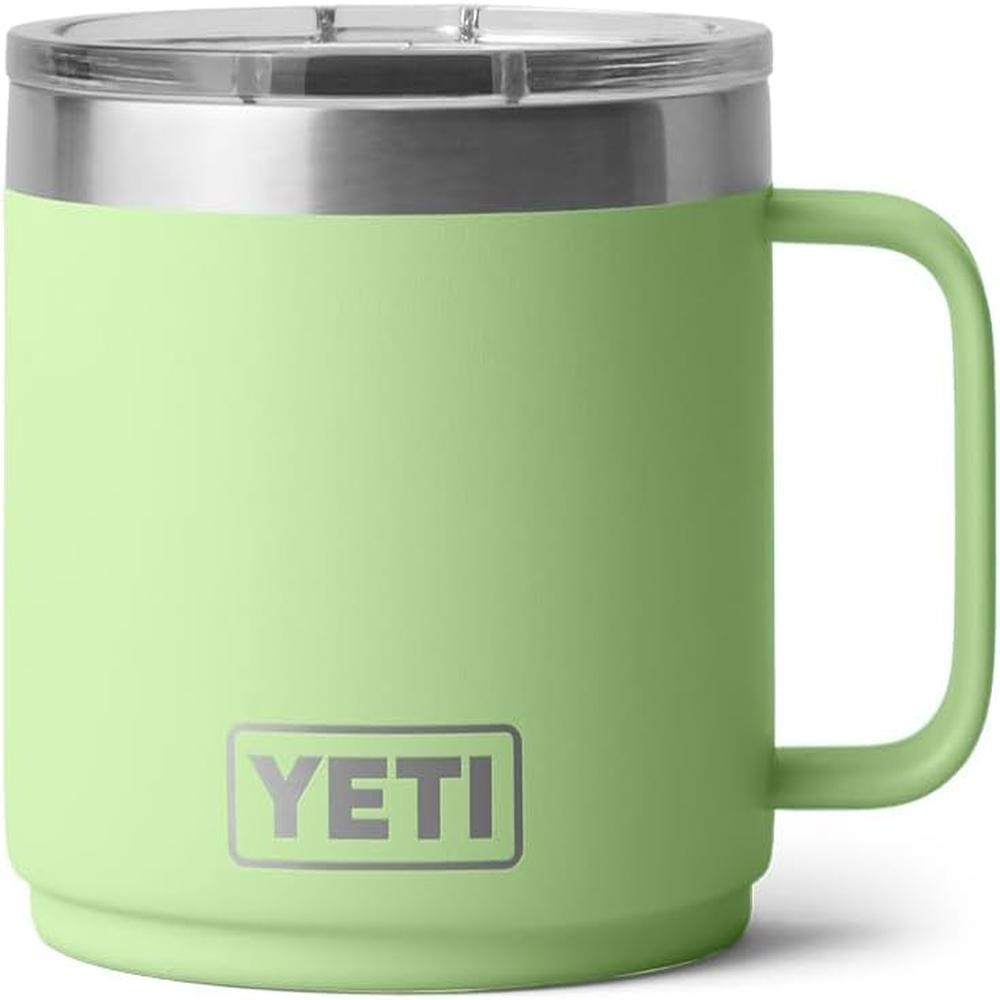 YETI RAMBLER TAZA APILABLE CON TAPA MAGSLIDER DE 14 OZ | VERDE LIMÓN - 3