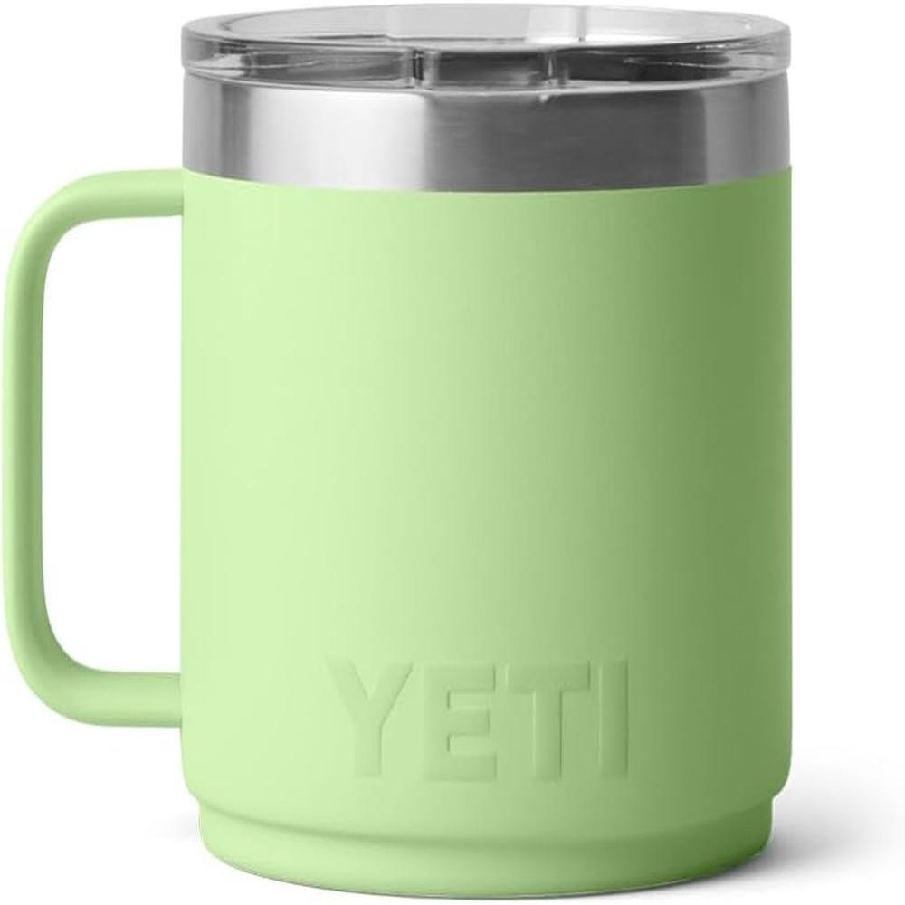 YETI RAMBLER TAZA APILABLE CON TAPA MAGSLIDER DE 14 OZ | VERDE LIMÓN - 5