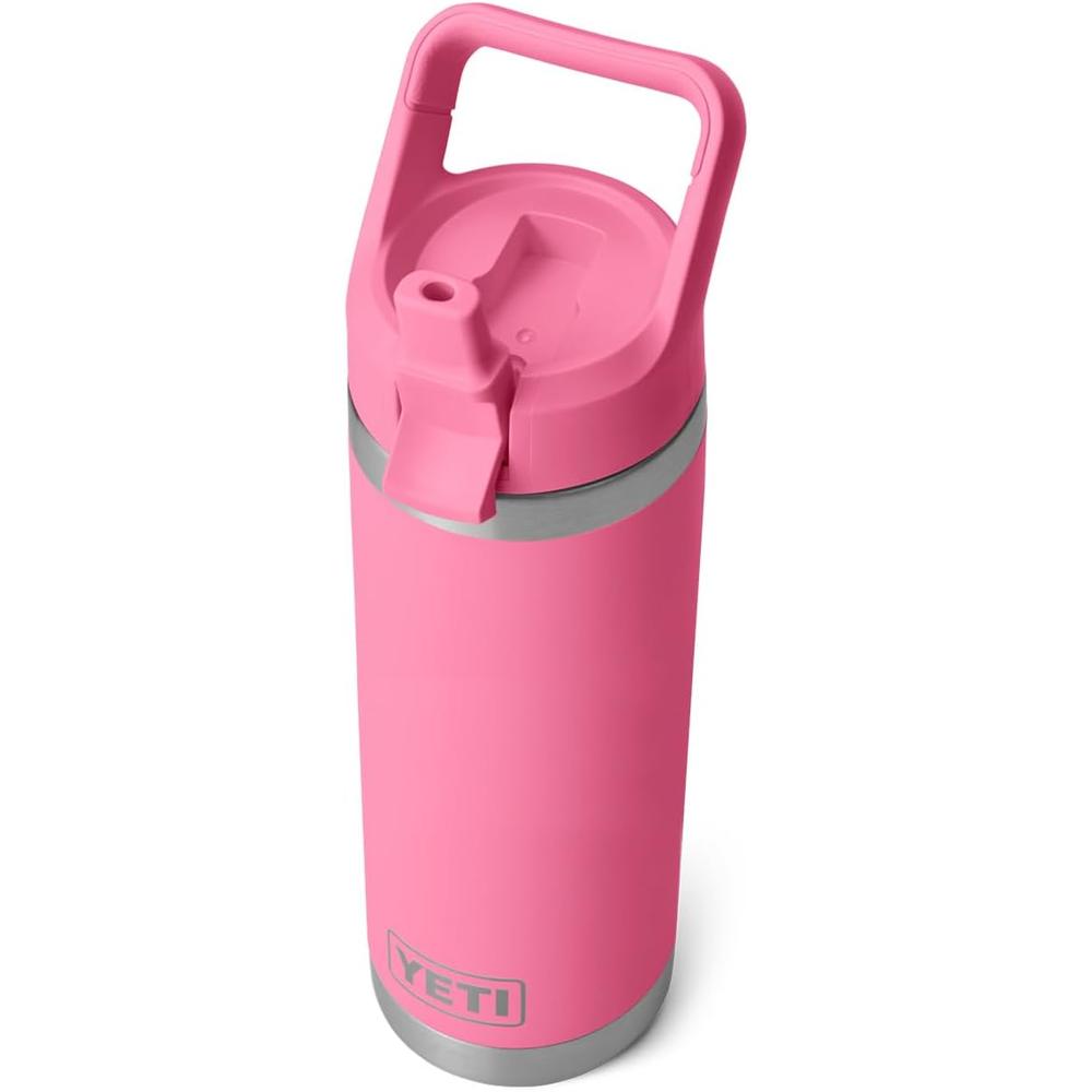YETI BOTELLA RAMBLER CON TAPA DE CAÑITA DE 18 OZ | ROSA - 1