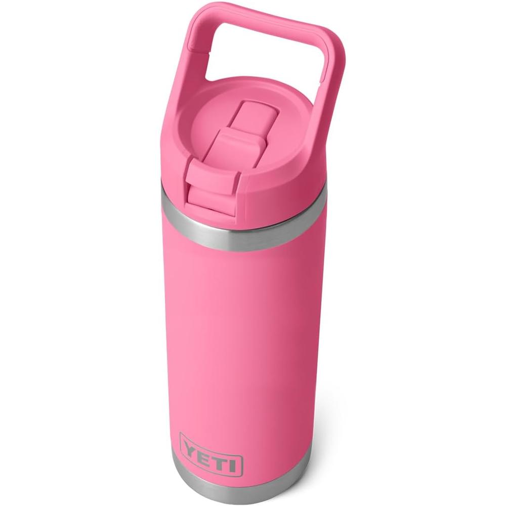 YETI BOTELLA RAMBLER CON TAPA DE CAÑITA DE 18 OZ | ROSA - 5