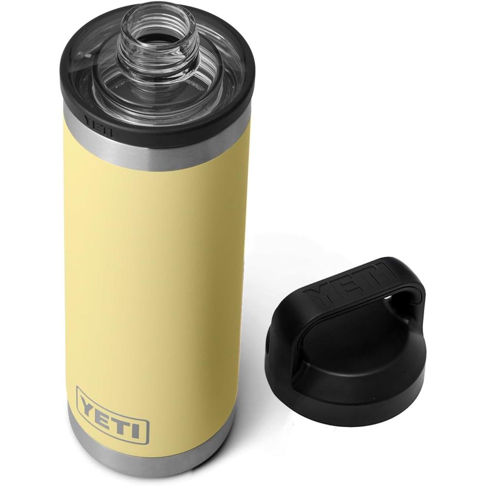 YETI BOTELLA RAMBLER CON TAPA CHUNG DE 18 OZ | AMARILLO CLARO - 1