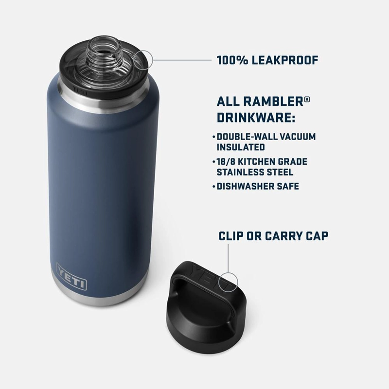 YETI BOTELLA RAMBLER CON TAPA DE CHUPÓN DE 46 OZ | MORADO - 2