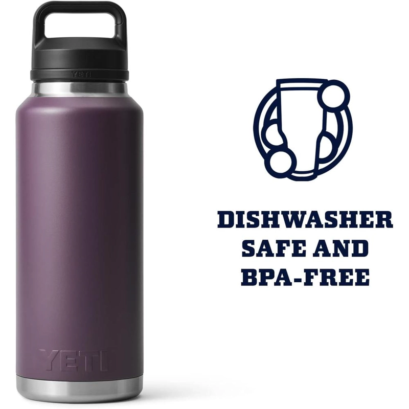 YETI BOTELLA RAMBLER CON TAPA DE CHUPÓN DE 46 OZ | MORADO - 6