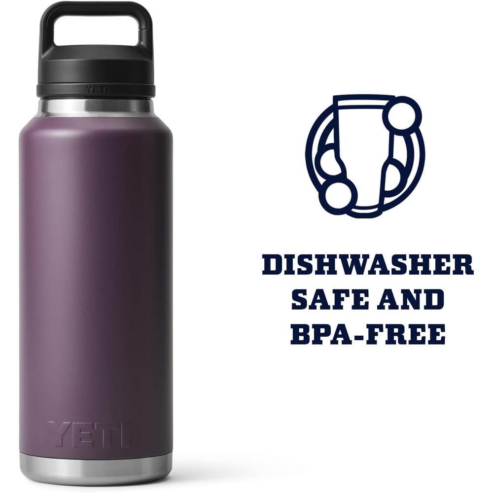 YETI BOTELLA RAMBLER CON TAPA DE CHUPÓN DE 46 OZ | MORADO - 6