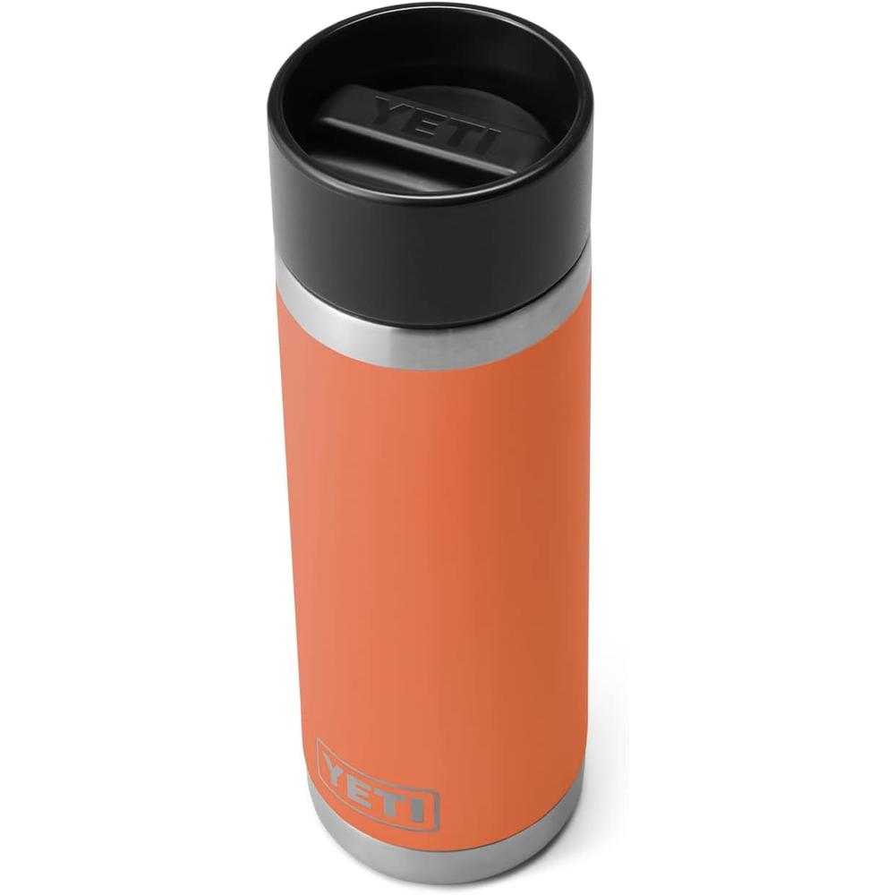 YETI BOTELLA RAMBLER TÉRMICA CON TAPA HOT SHOT DE 18 OZ | NARANJA ARCILLA - 1