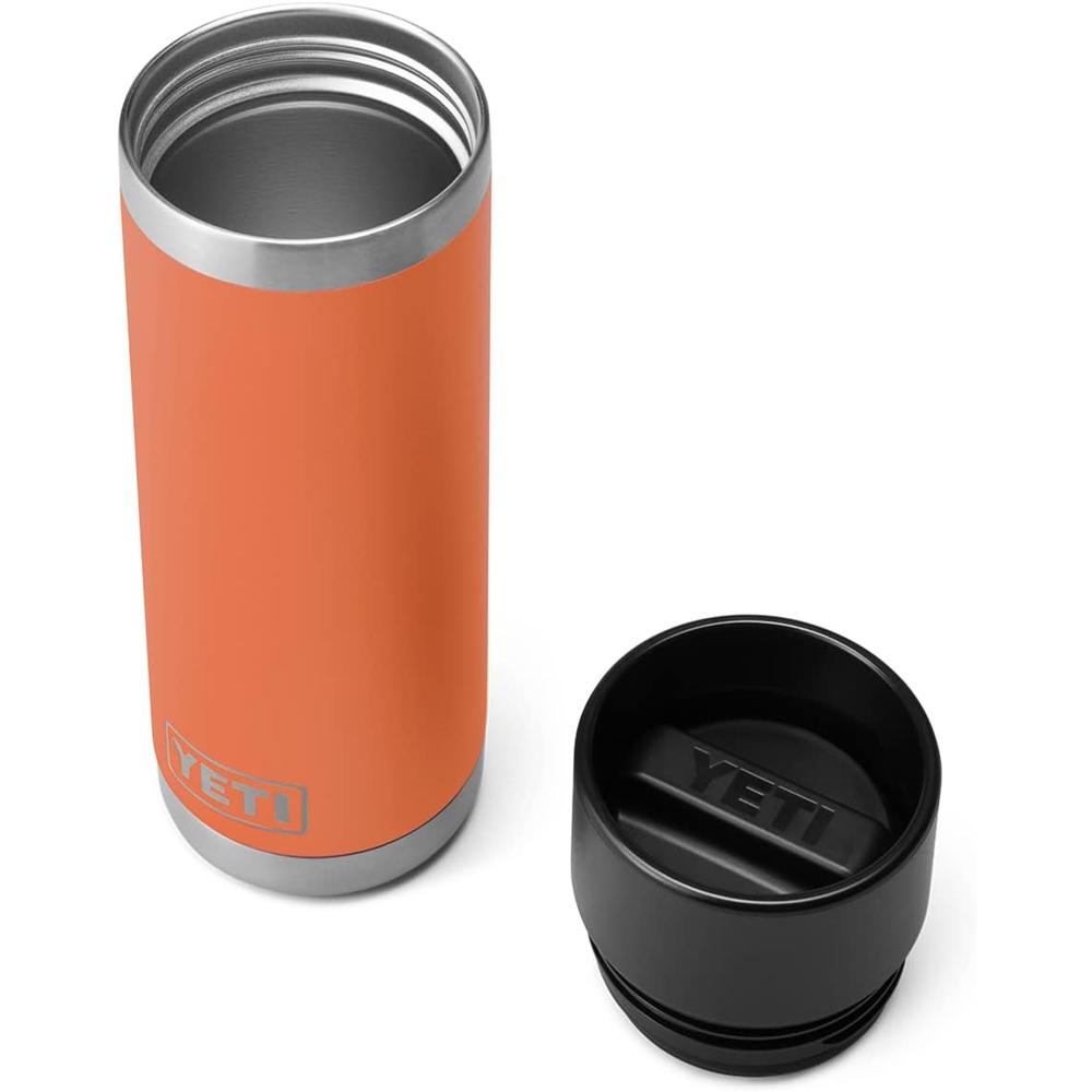 YETI BOTELLA RAMBLER TÉRMICA CON TAPA HOT SHOT DE 18 OZ | NARANJA ARCILLA - 3
