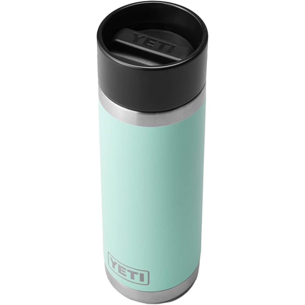 YETI BOTELLA RAMBLER TÉRMICA CON TAPA HOT SHOT DE 18 OZ | VERDE AGUA - 1