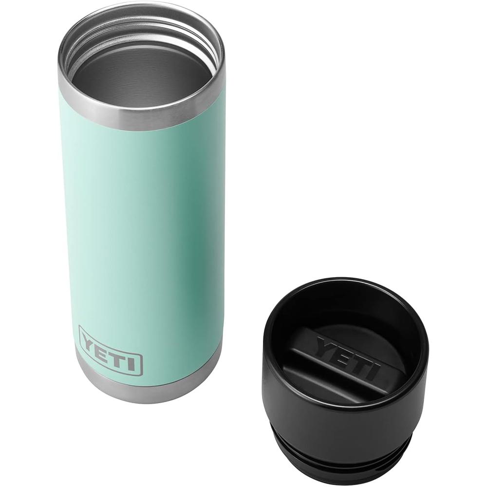 YETI BOTELLA RAMBLER TÉRMICA CON TAPA HOT SHOT DE 18 OZ | VERDE AGUA - 3
