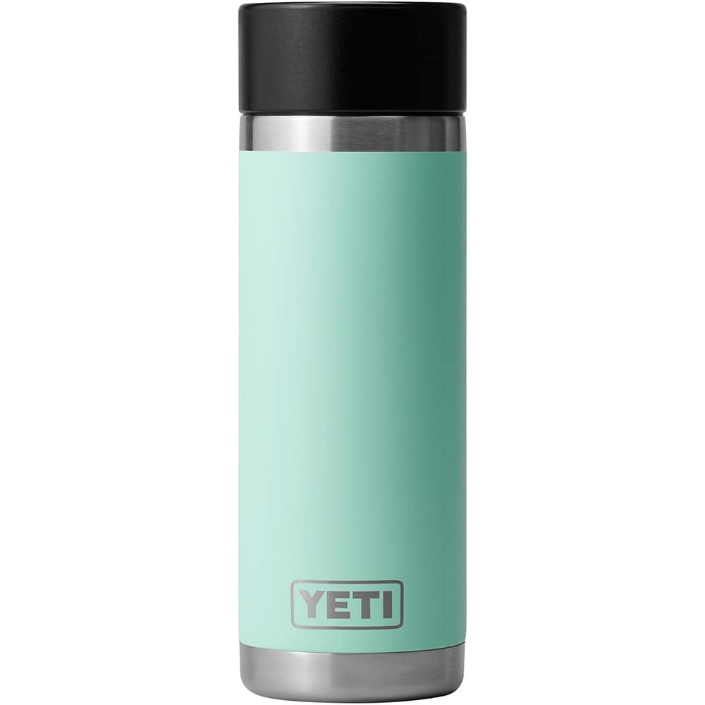 YETI BOTELLA RAMBLER TÉRMICA CON TAPA HOT SHOT DE 18 OZ | VERDE AGUA - 6