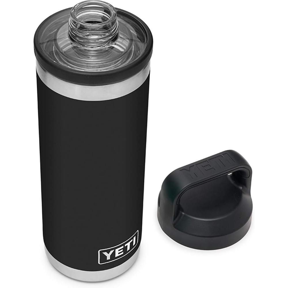 YETI BOTELLA RAMBLER CON TAPA CHUNG DE 18 OZ | NEGRO - 1